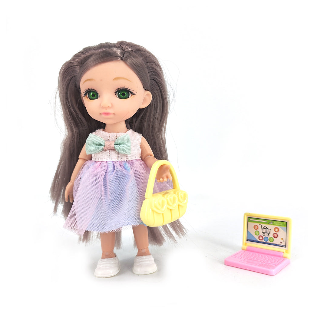 Sweet Annie 6" Doll With Laptop