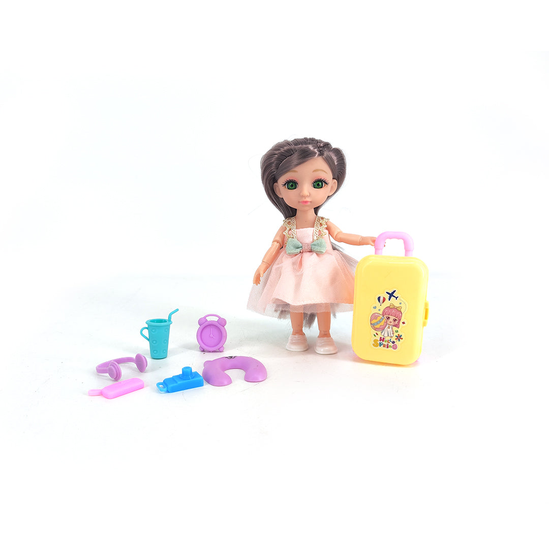 Sweet Annie 6" Doll With Travel Set