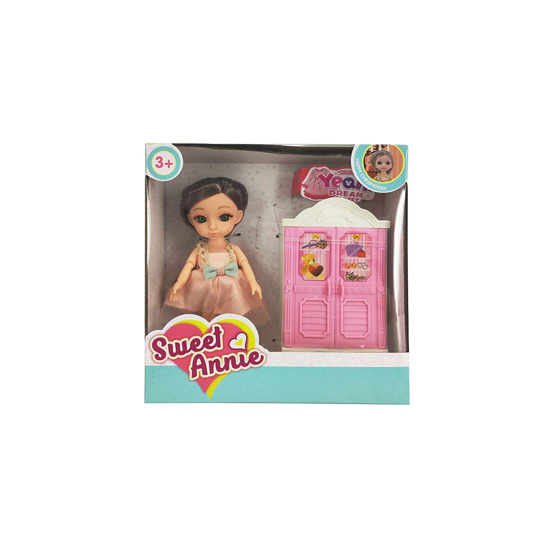 Sweet Annie 6" Doll With Wardrobe I