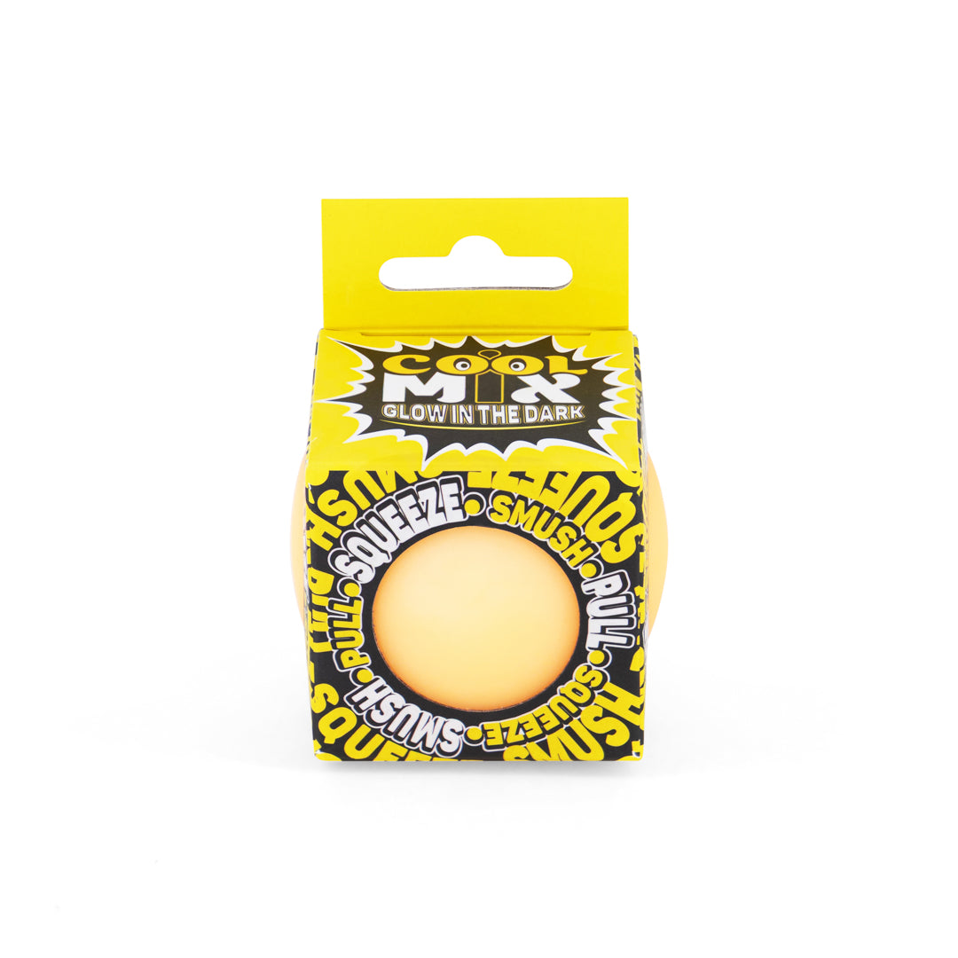 Cool Mix Glow in the Dark Ball 6cm assorted