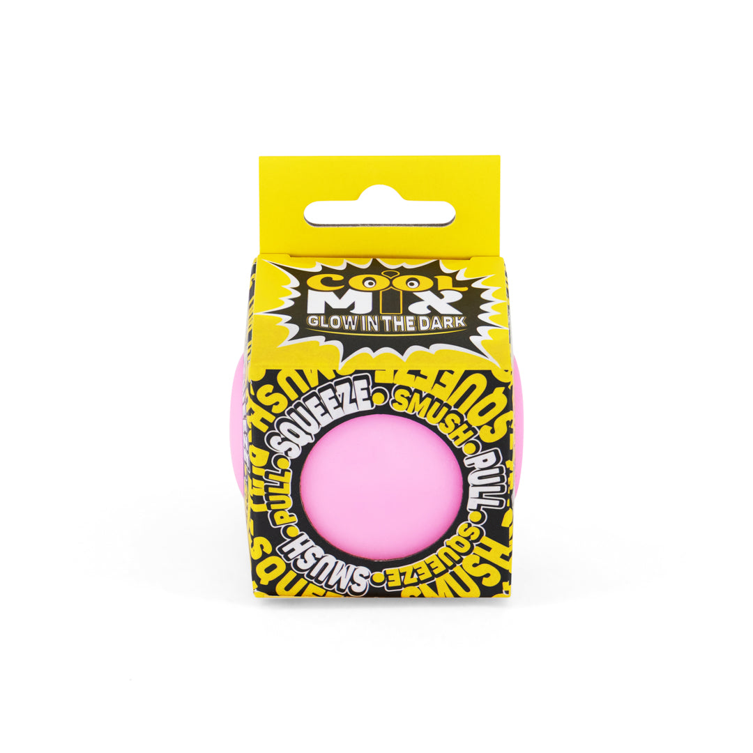 Cool Mix Glow in the Dark Ball 6cm assorted