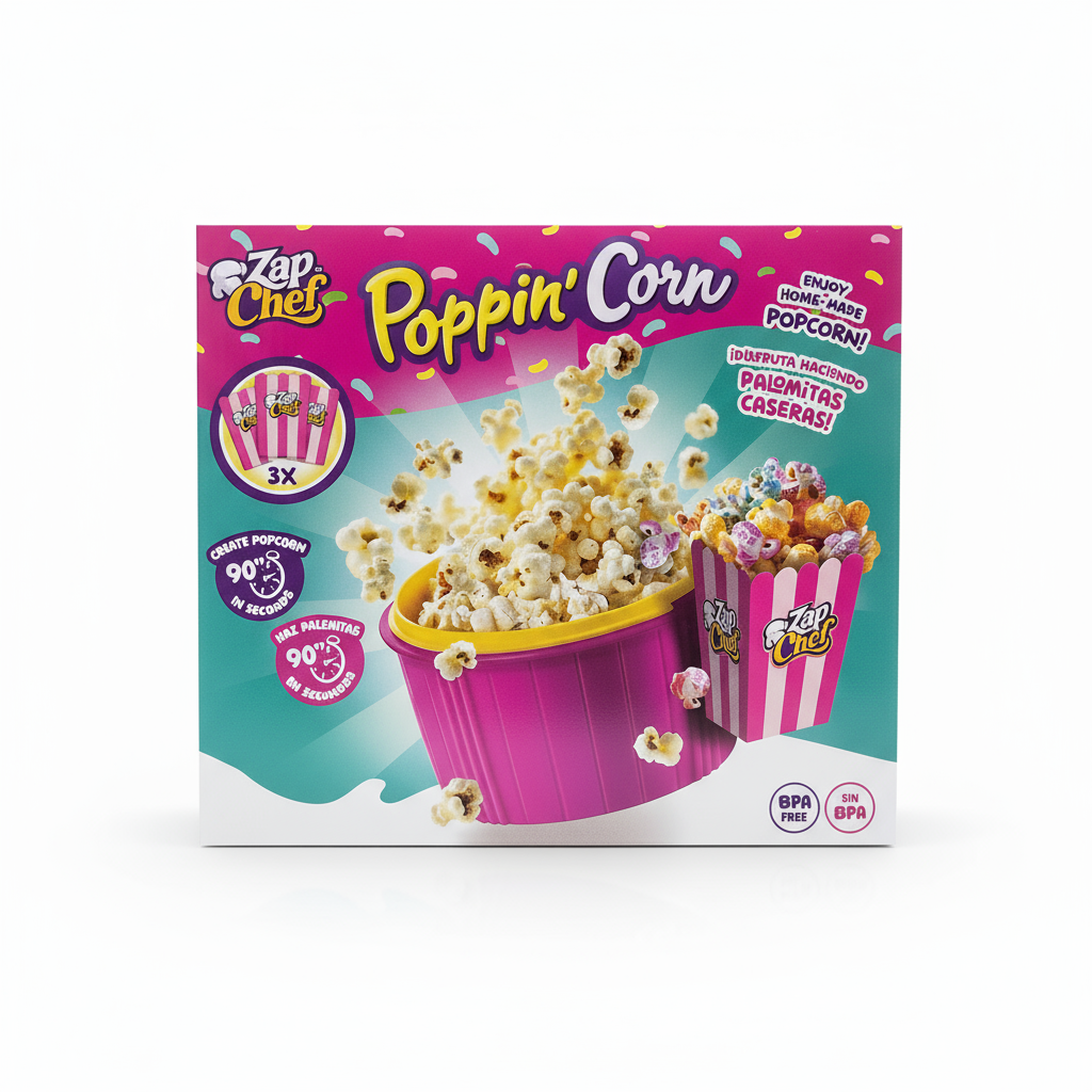 Zap Chef Poppin Corn