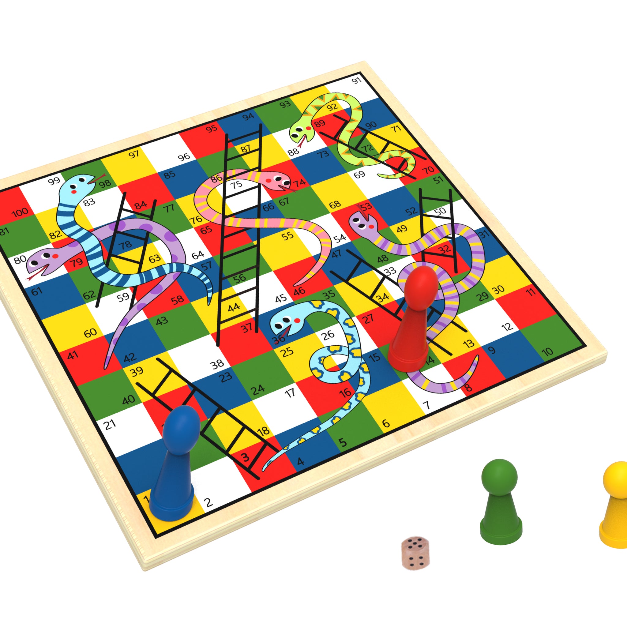 Tooky Toy 2-in-1 Games [Ludo/Snakes & Ladders]