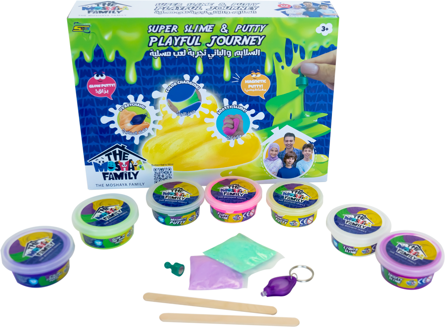 Moshaya Super Slime Putty Playful Journey