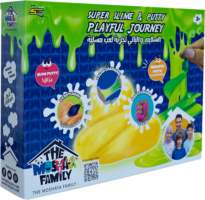 Moshaya Super Slime Putty Playful Journey