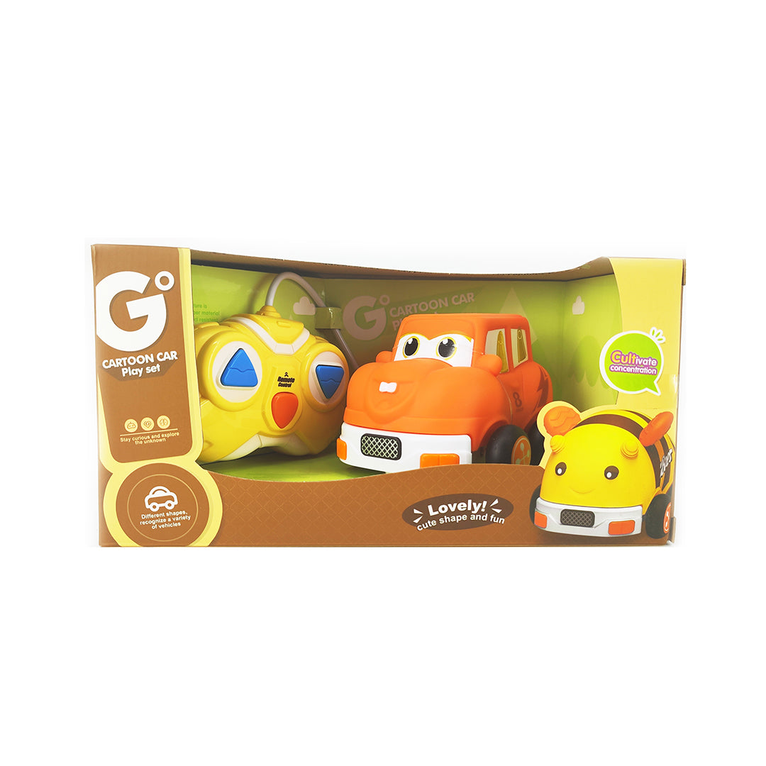 RC 2-Way Cartoon Racing Car