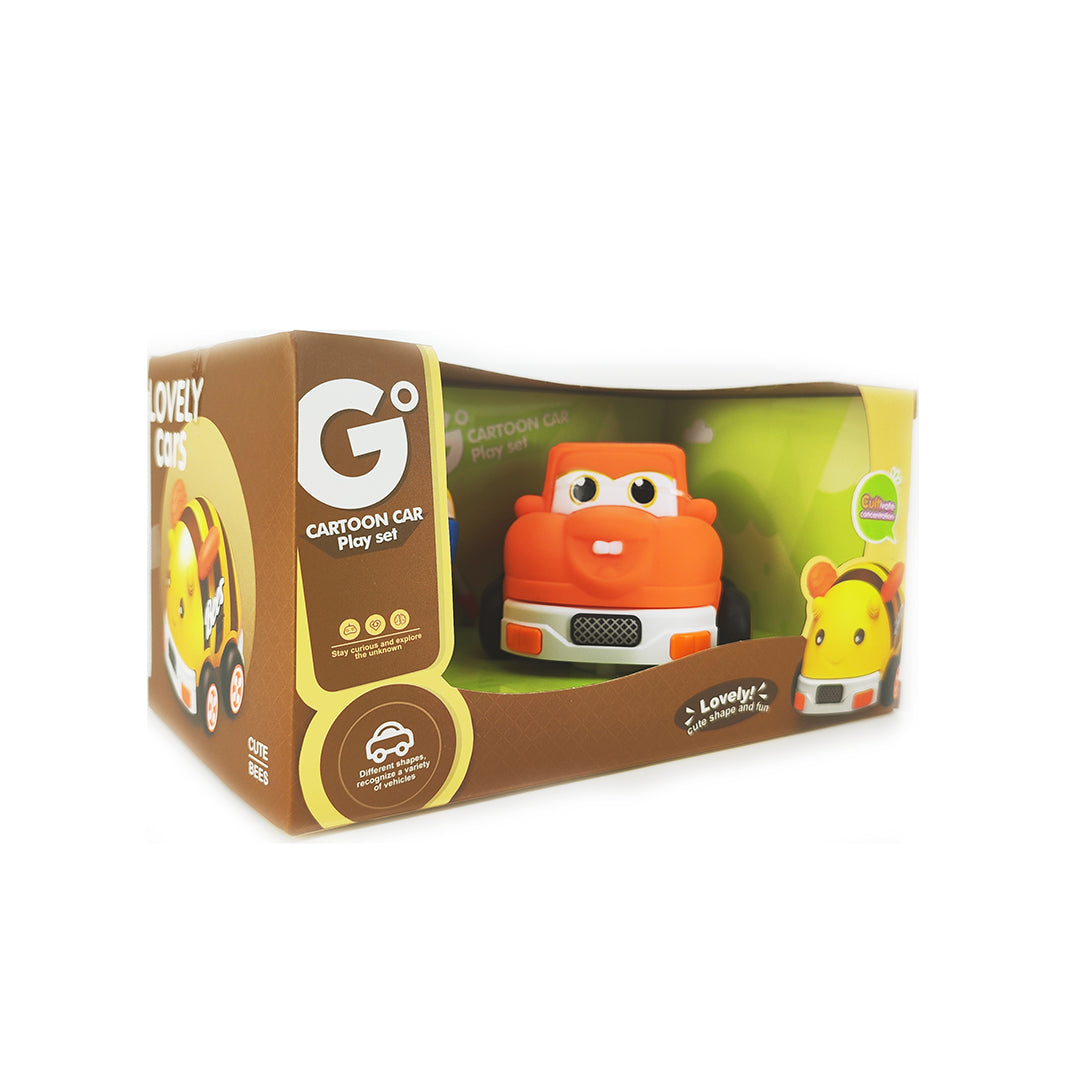 RC 2-Way Cartoon Racing Car