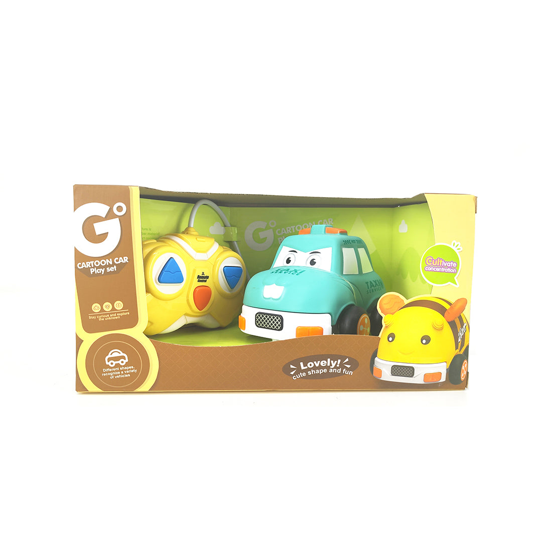 RC 2-Way Cartoon Taxi Car