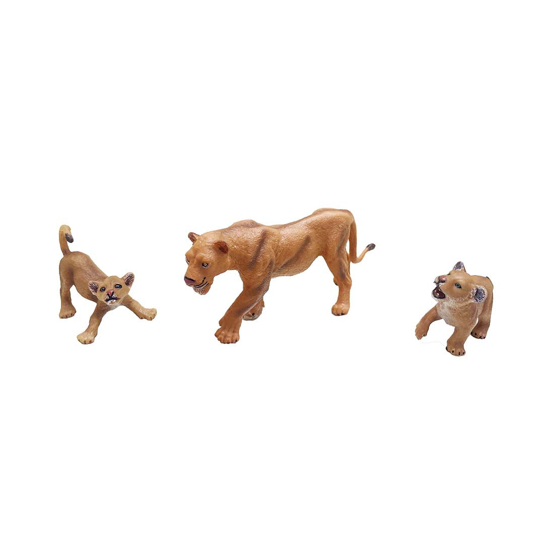 TTC Model Series Animal Figure Lion 3pcs Set