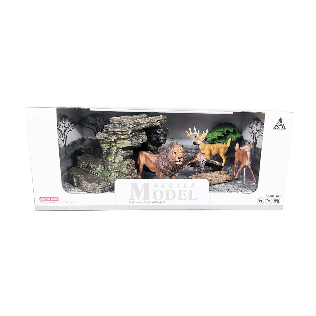 TTC Model Series Animal Figure Mix 4pcs Set