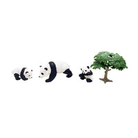 TTC Model Series Animal Figure Panda 3pcs Set