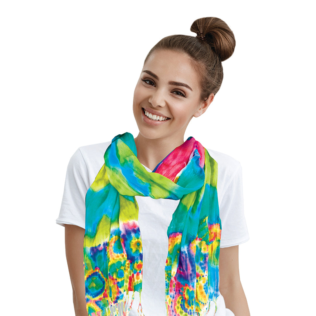 Tie-Dye Fashion Time Cool Scarf