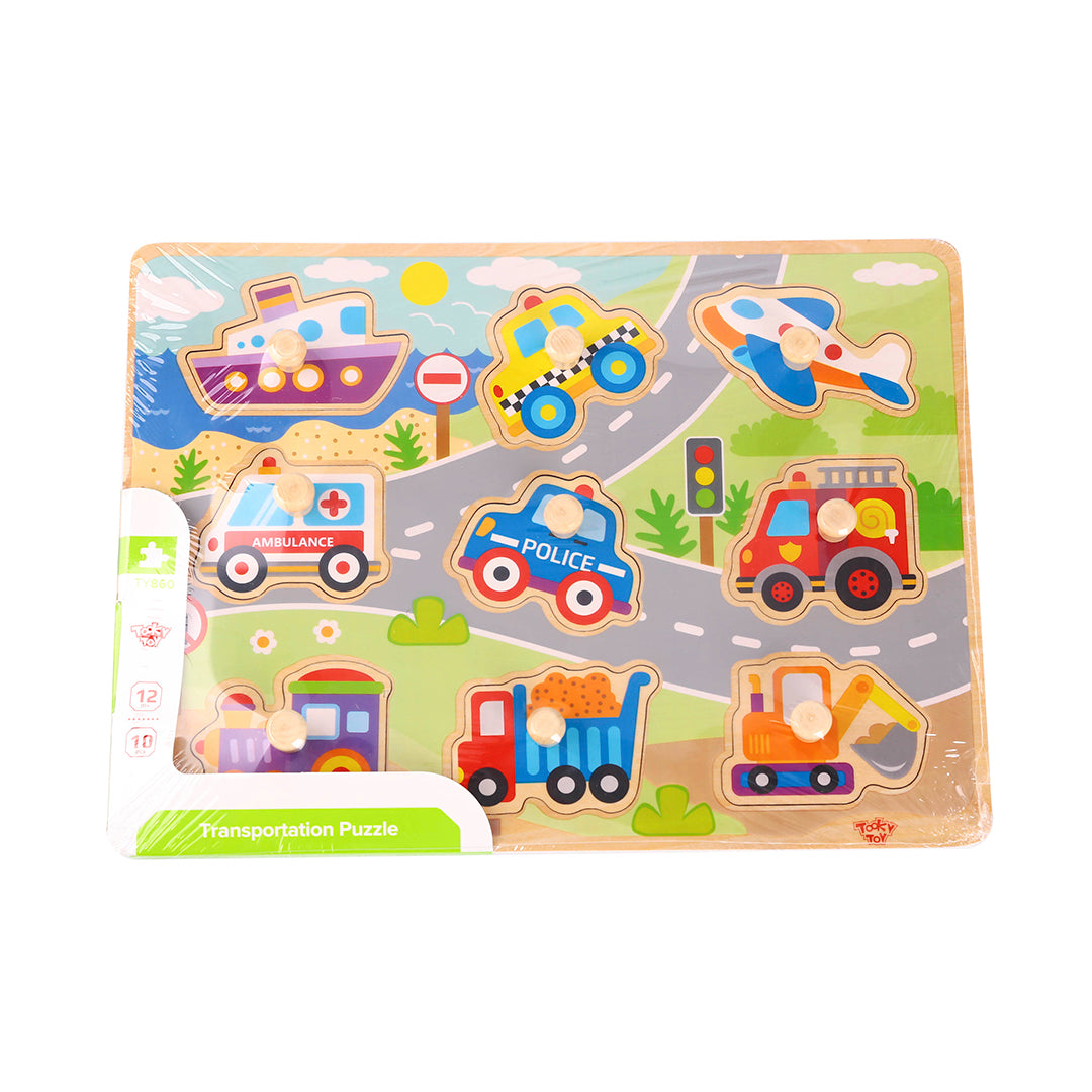 Tooky Toy  Vehicle Puzzle