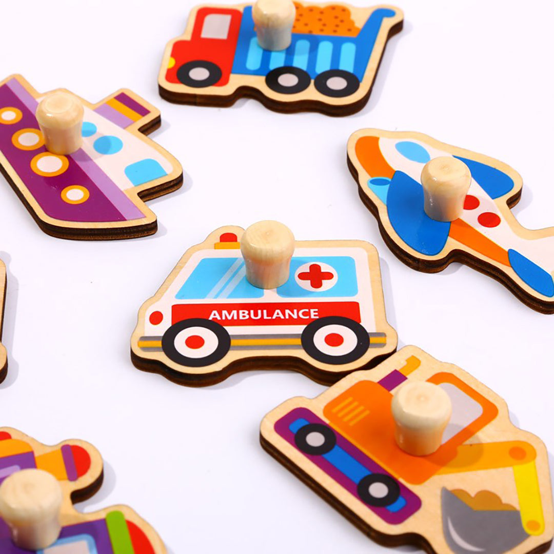 Tooky Toy  Vehicle Puzzle