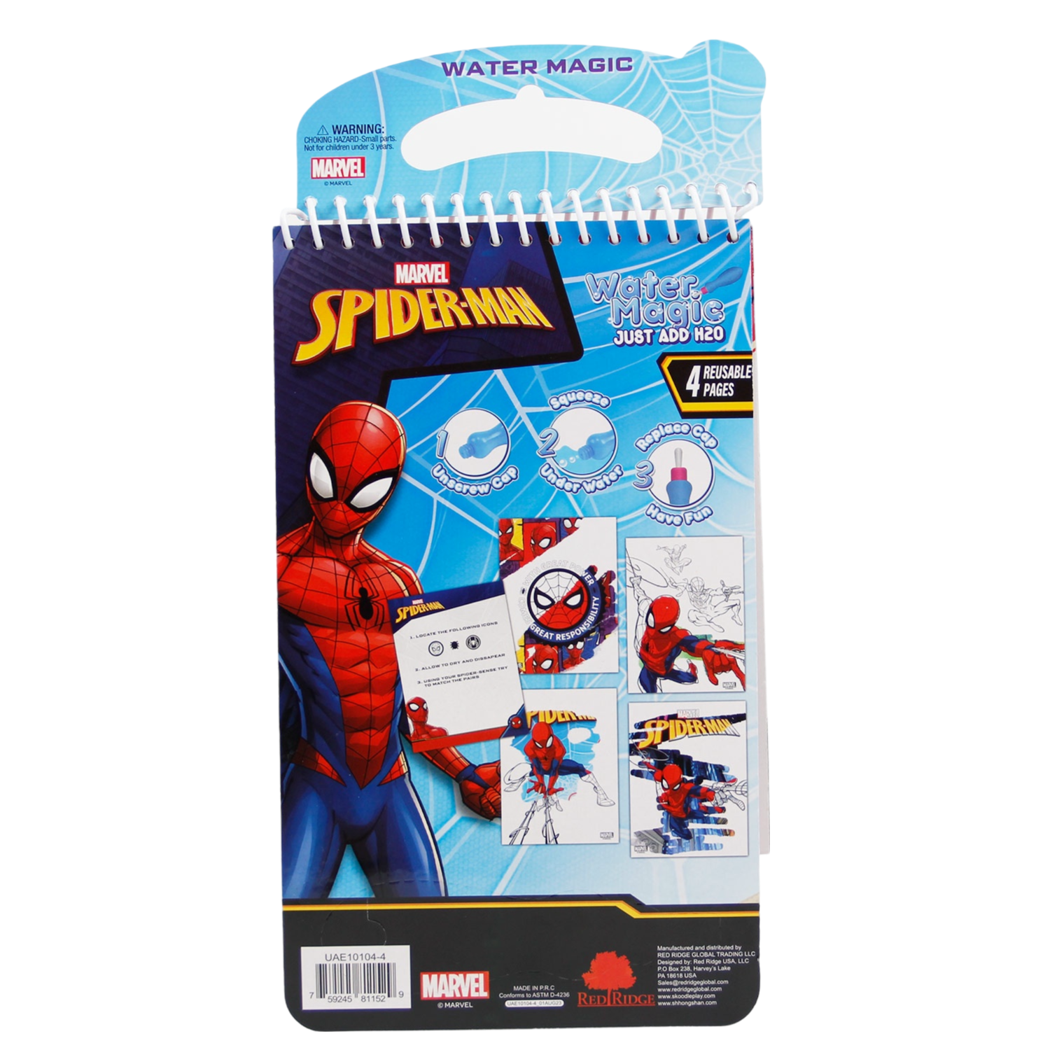 SPIDERMAN WATER MAGIC PAD