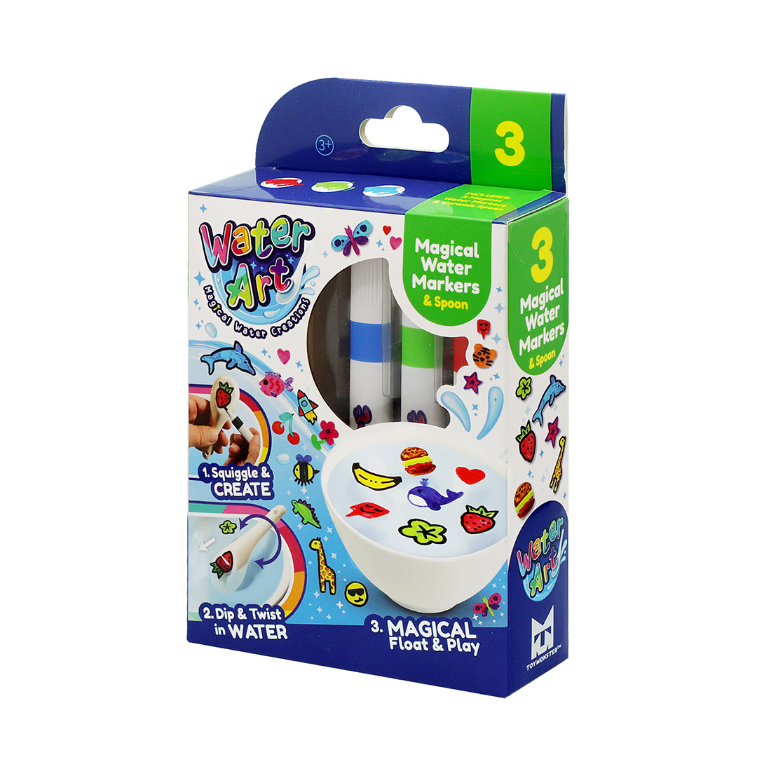 Water Art 3pk Markers & Spoon