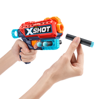 X-Shot Excel Combo Pack [2 Kickback/2 Reflex-6] (3 Cans/48 Darts)