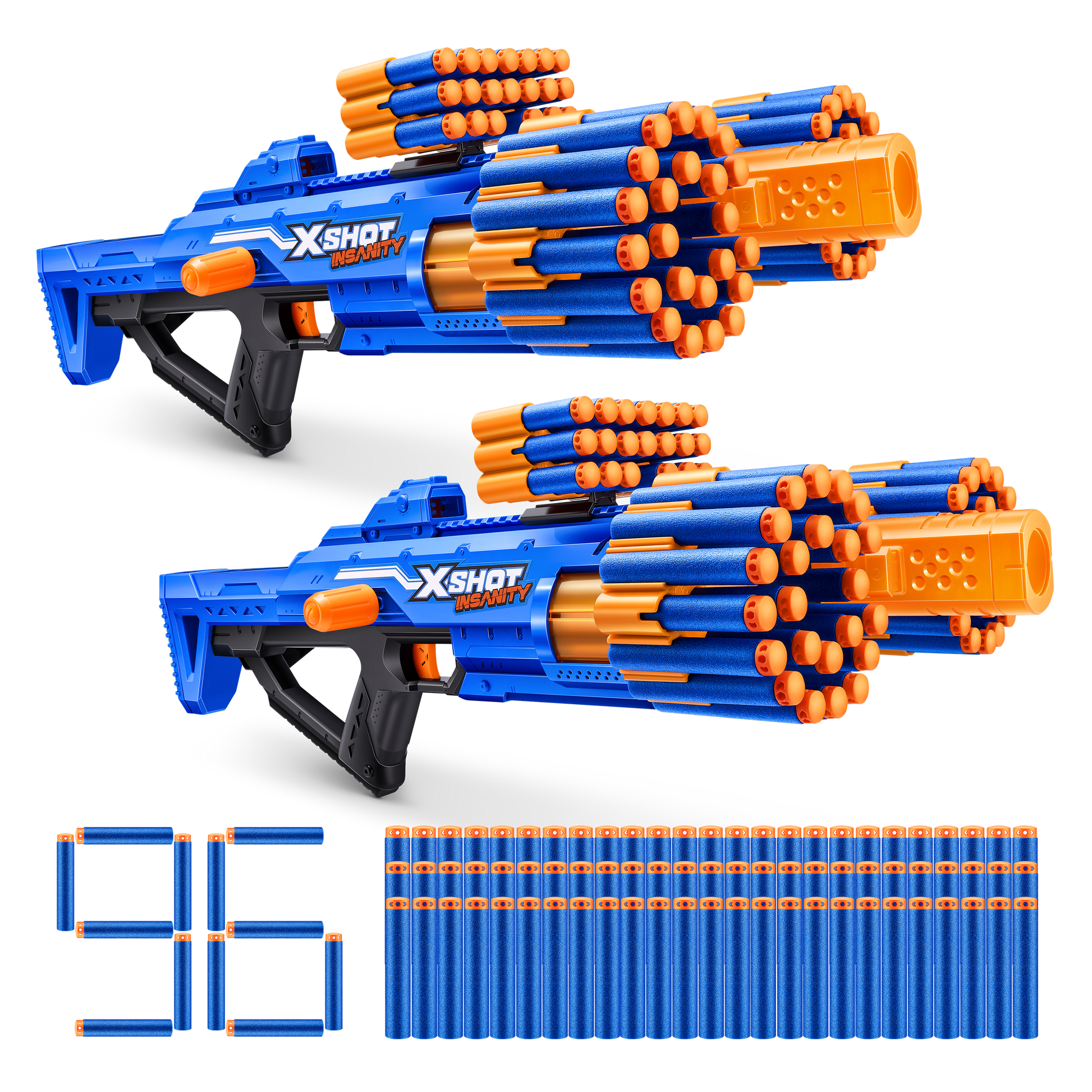 X-Shot Insanity Berzerko 8 Shot 2 pack (96 Darts)
