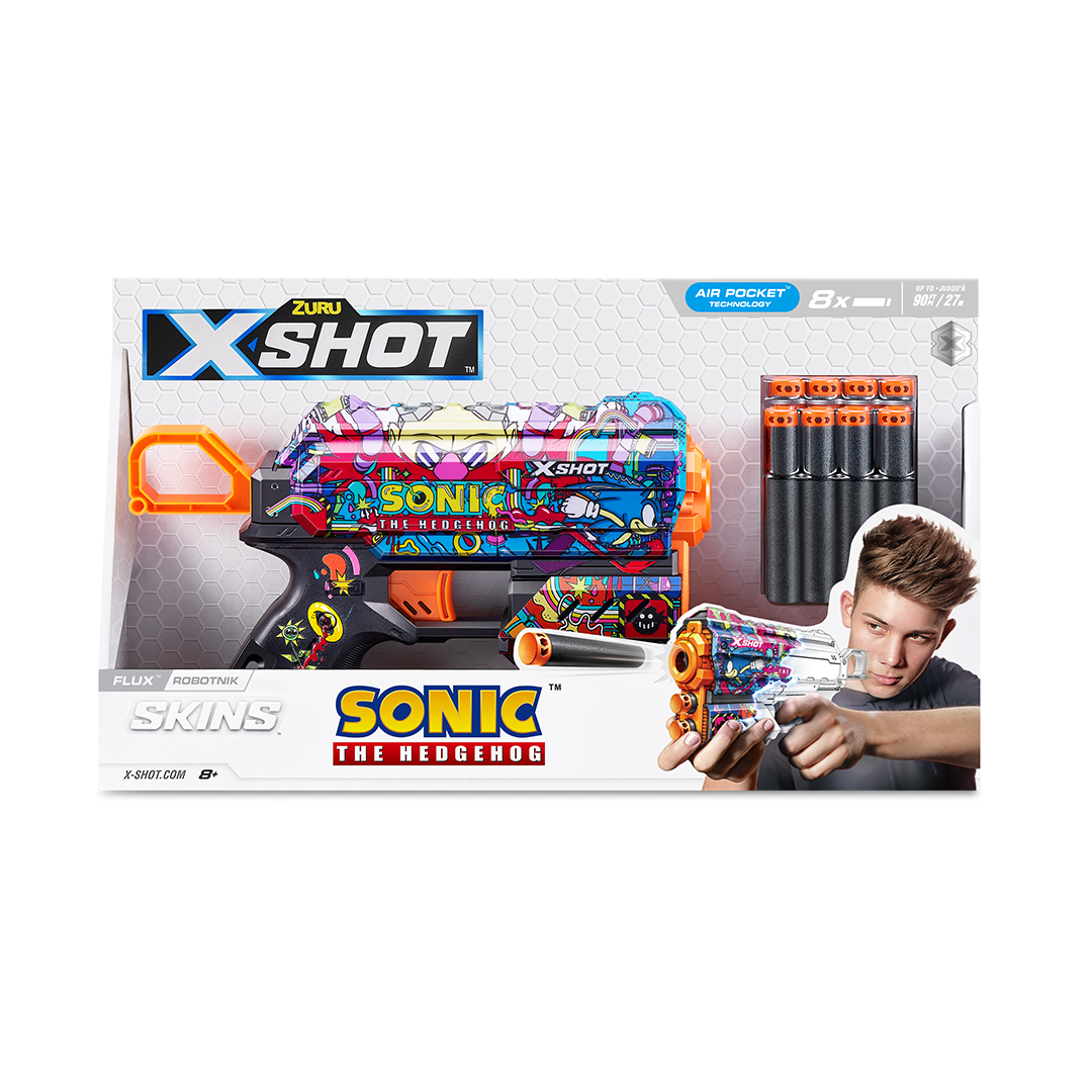 X-Shot Skins Flux Sonic (S1) (8Darts)