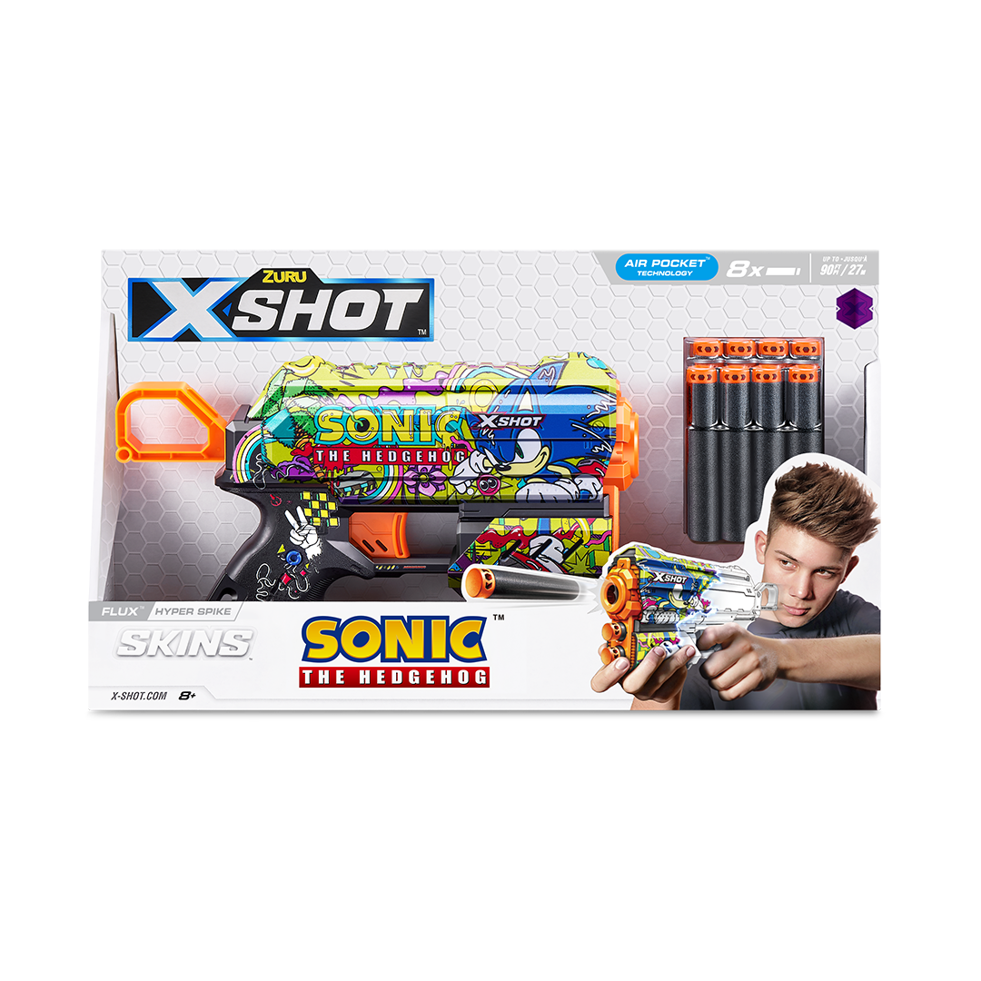 X-Shot Skins Flux Sonic (S1) (8Darts)