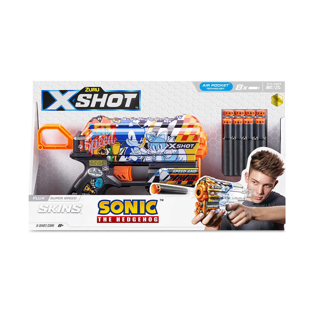 X-Shot Skins Flux Sonic (S1) (8Darts)