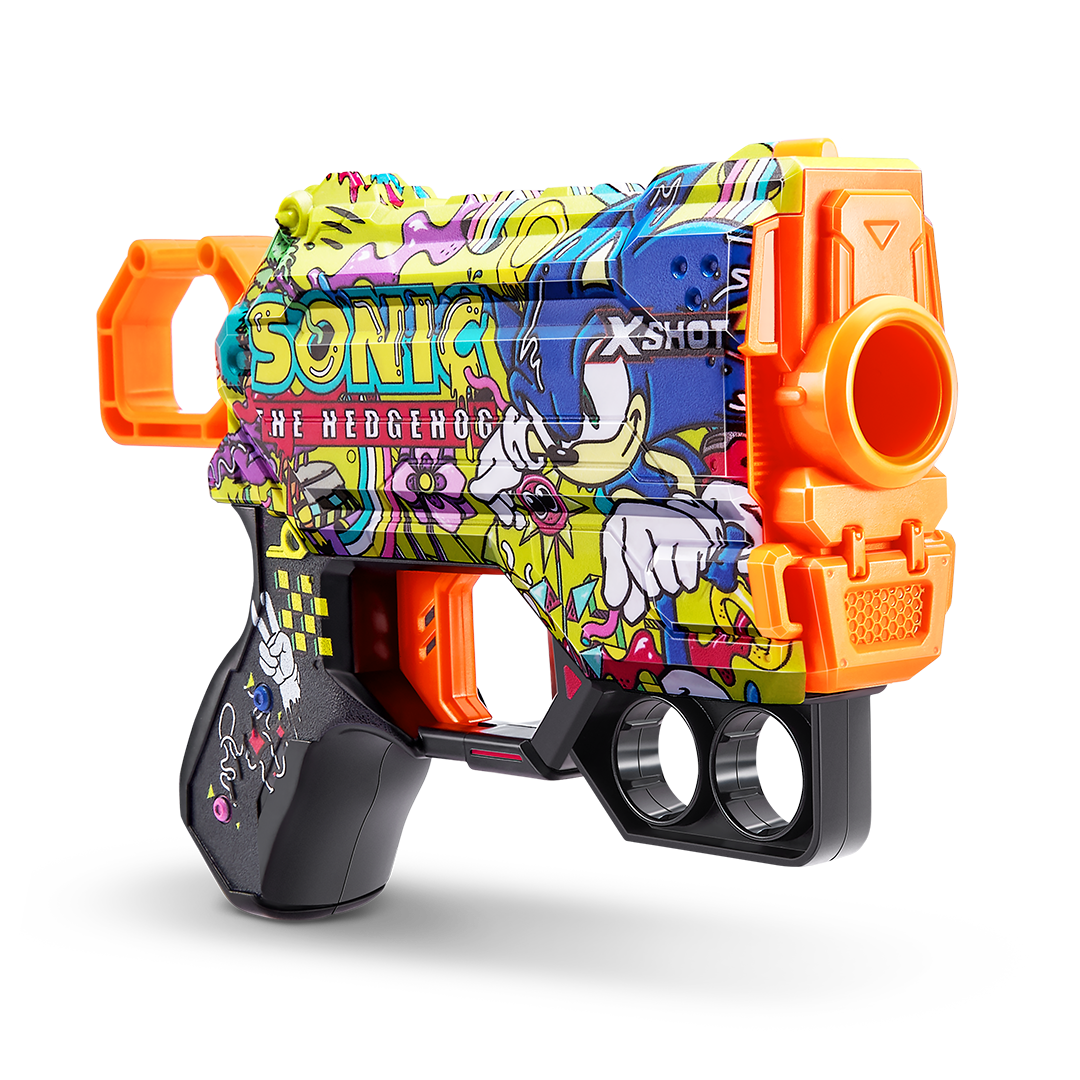 X-Shot Skins Menace Sonic The Hedgehog (8 Darts)