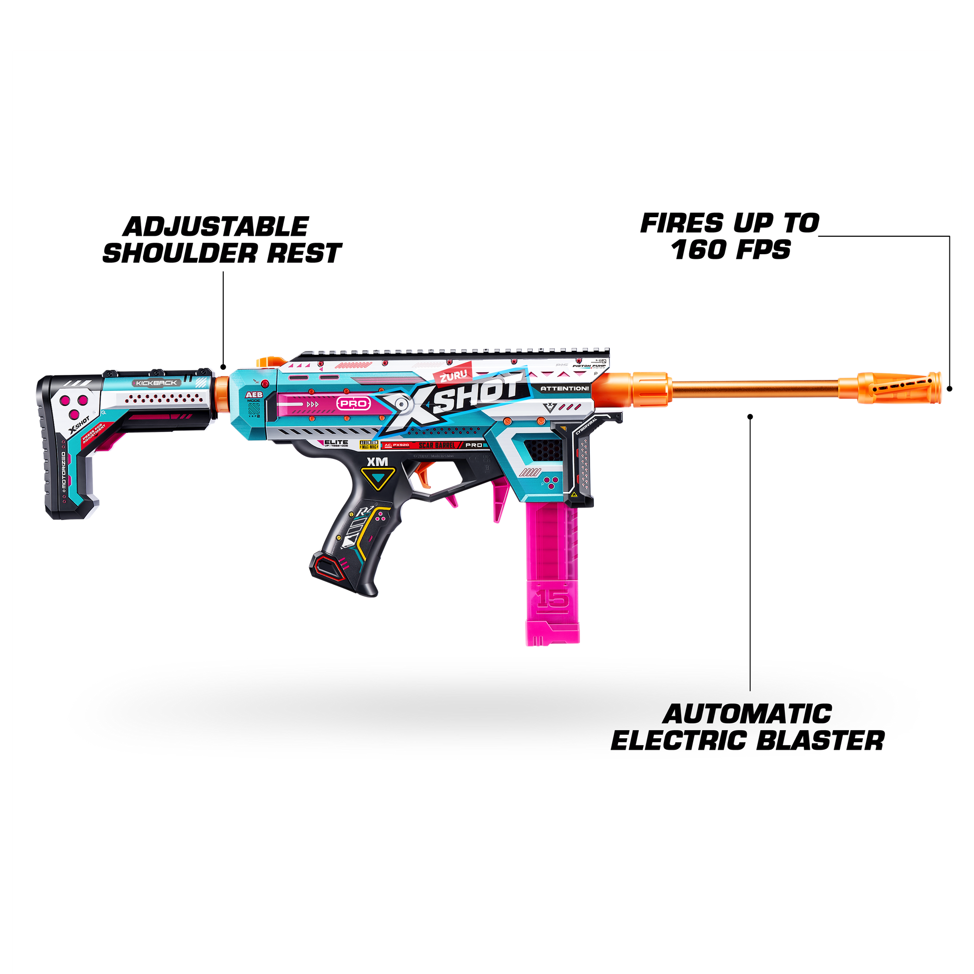 X-Shot Skins Pro Motorized Blaster (S1)