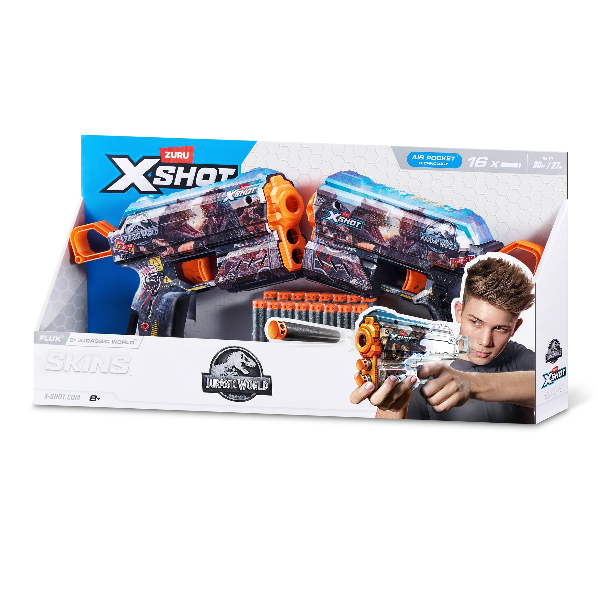 X-Shot Skins Jurassic Flux Combo - 2 pack