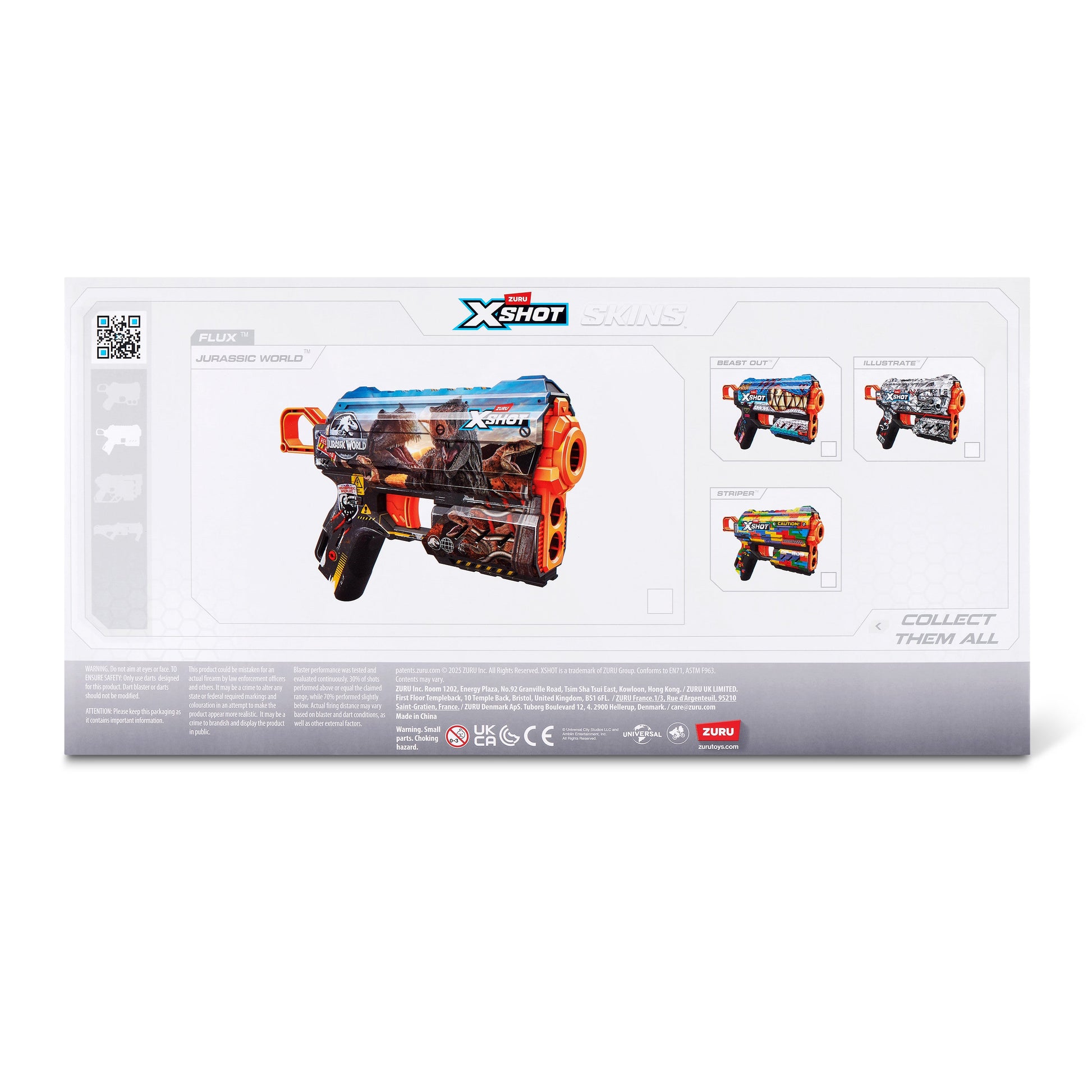 X-Shot Skins Jurassic Flux Combo - 2 pack