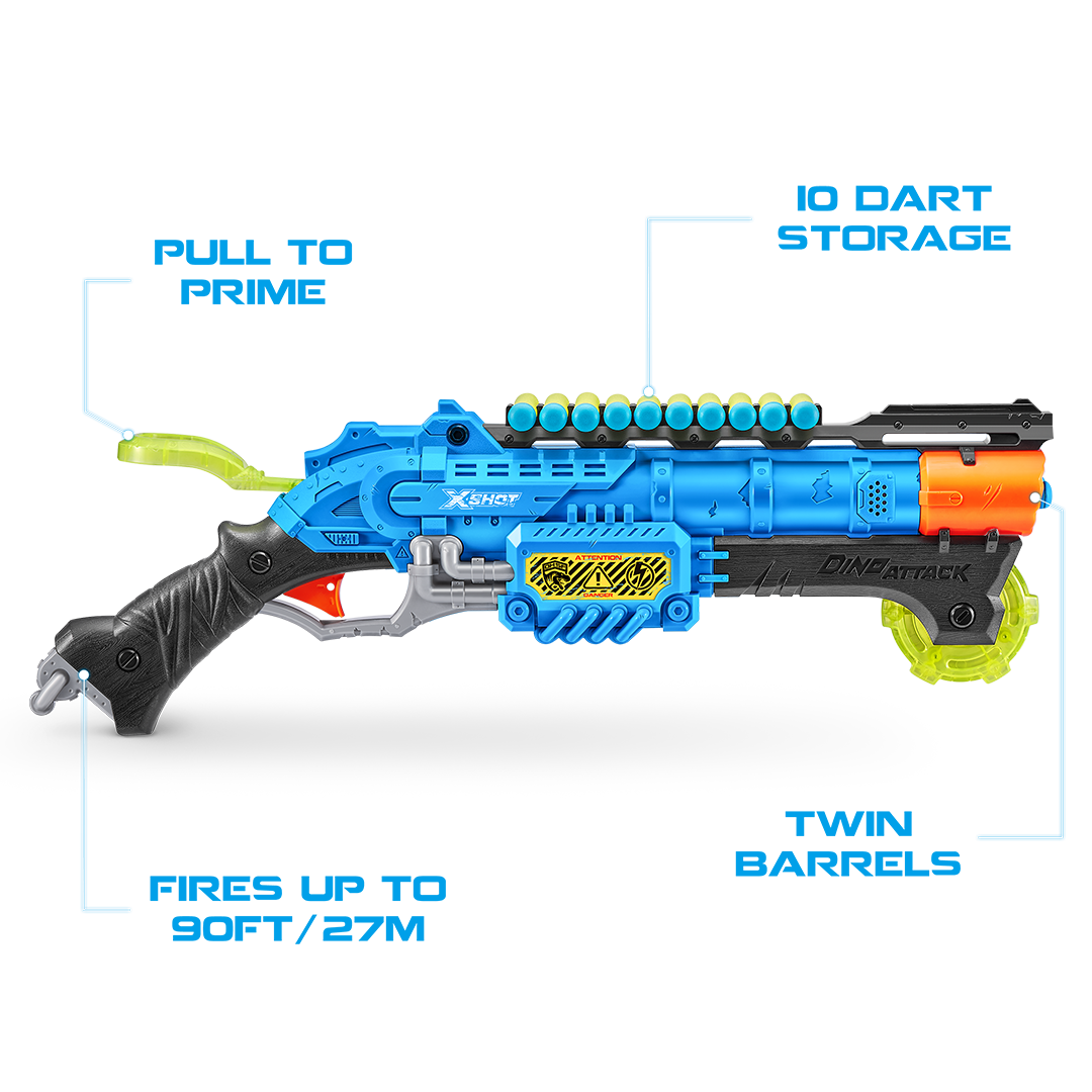 (ドバイで購入)トイガン3点 THE LAST DUEL、XSHOT DINO X-Shot Dino Attack Eliminator (2Med Egg/4Small Egg/24Darts)