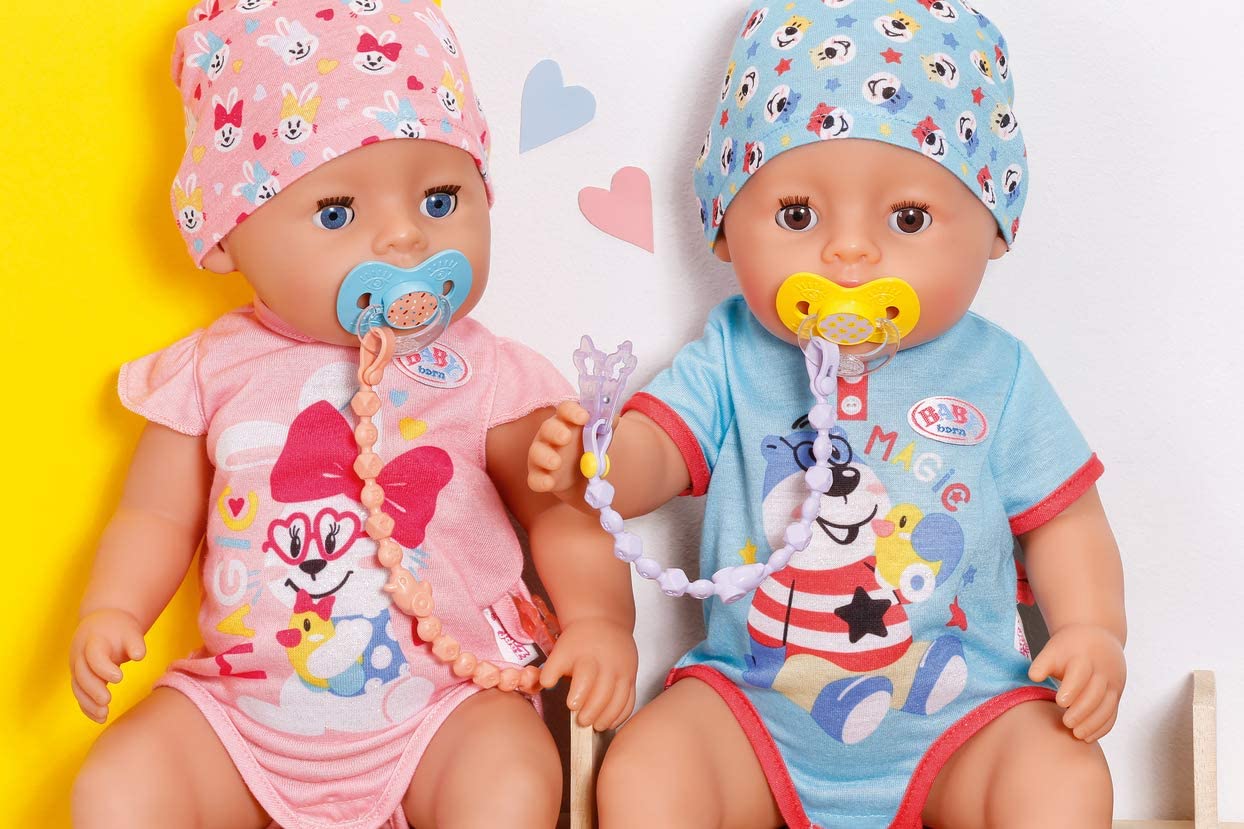 Baby Born Accs Magic Dummy with Chain assorted 43cm