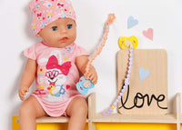 Baby Born Accs Magic Dummy with Chain assorted 43cm