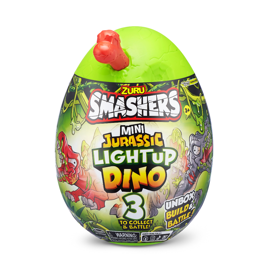 Smashers Jurassic Mini Light-Up Dino (S1)