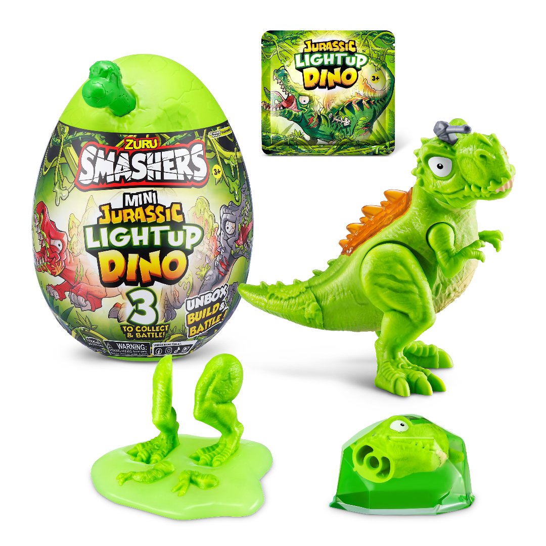 Smashers Jurassic Mini Light-Up Dino (S1)