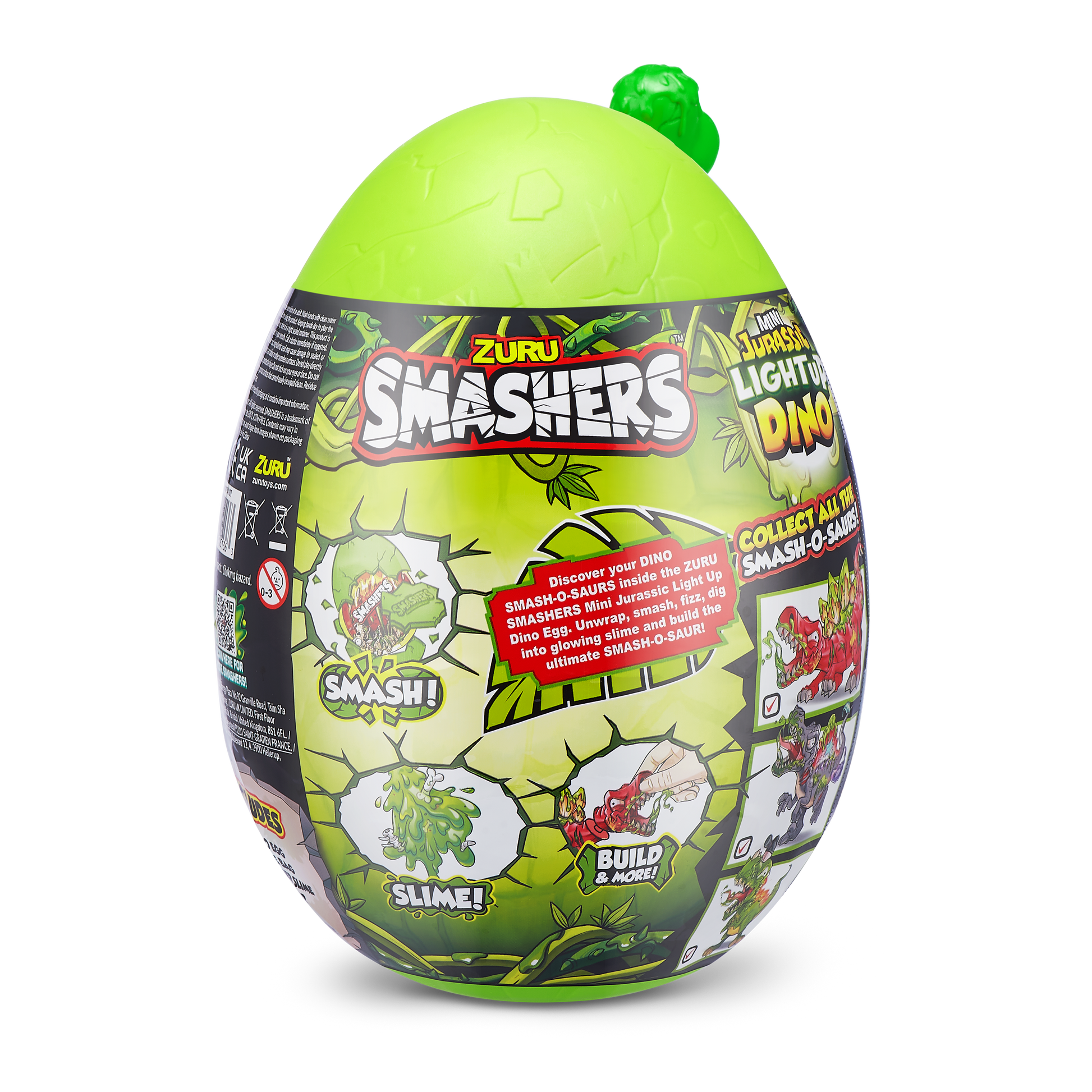 Smashers Jurassic Mini Light-Up Dino (S1)