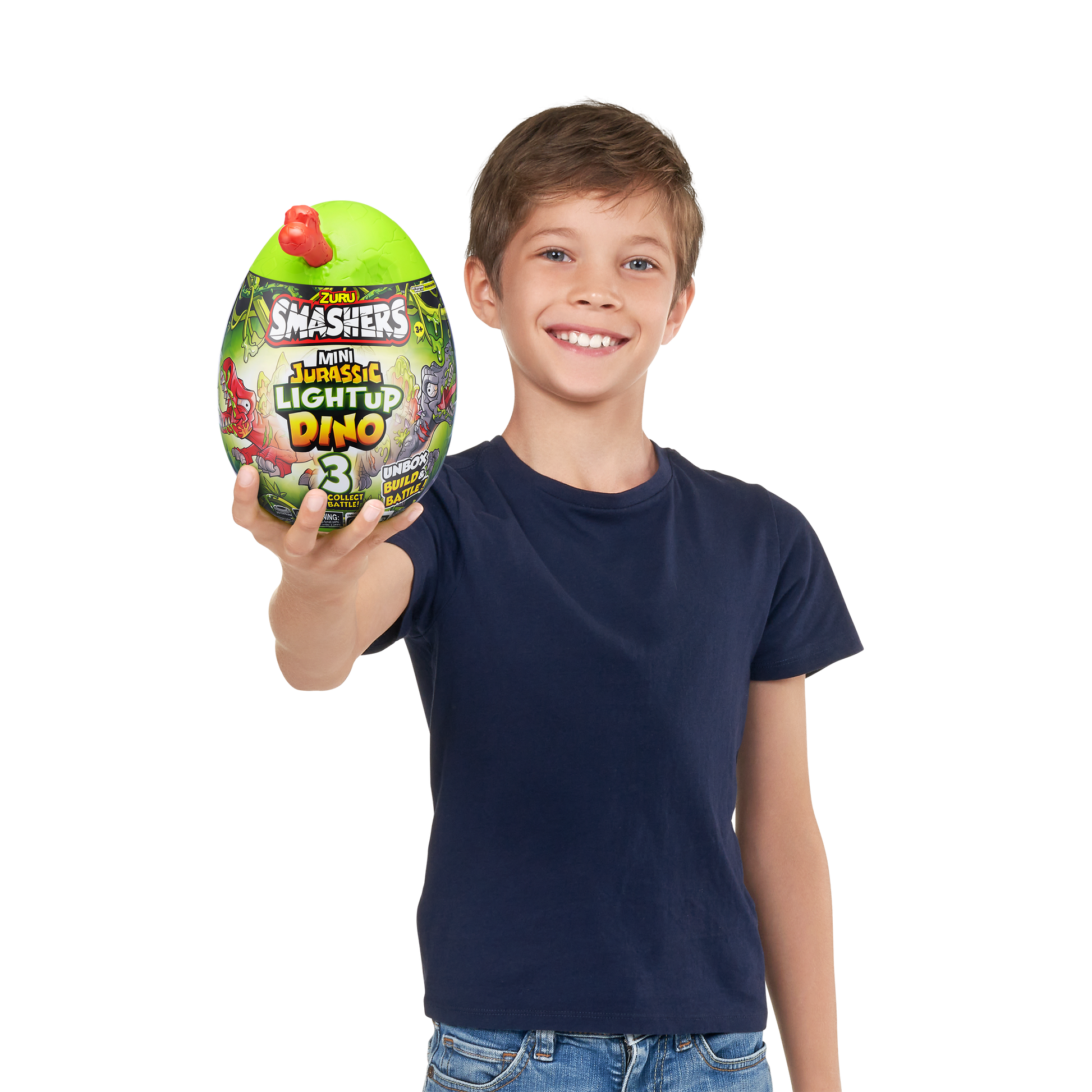 Smashers Jurassic Mini Light-Up Dino (S1)