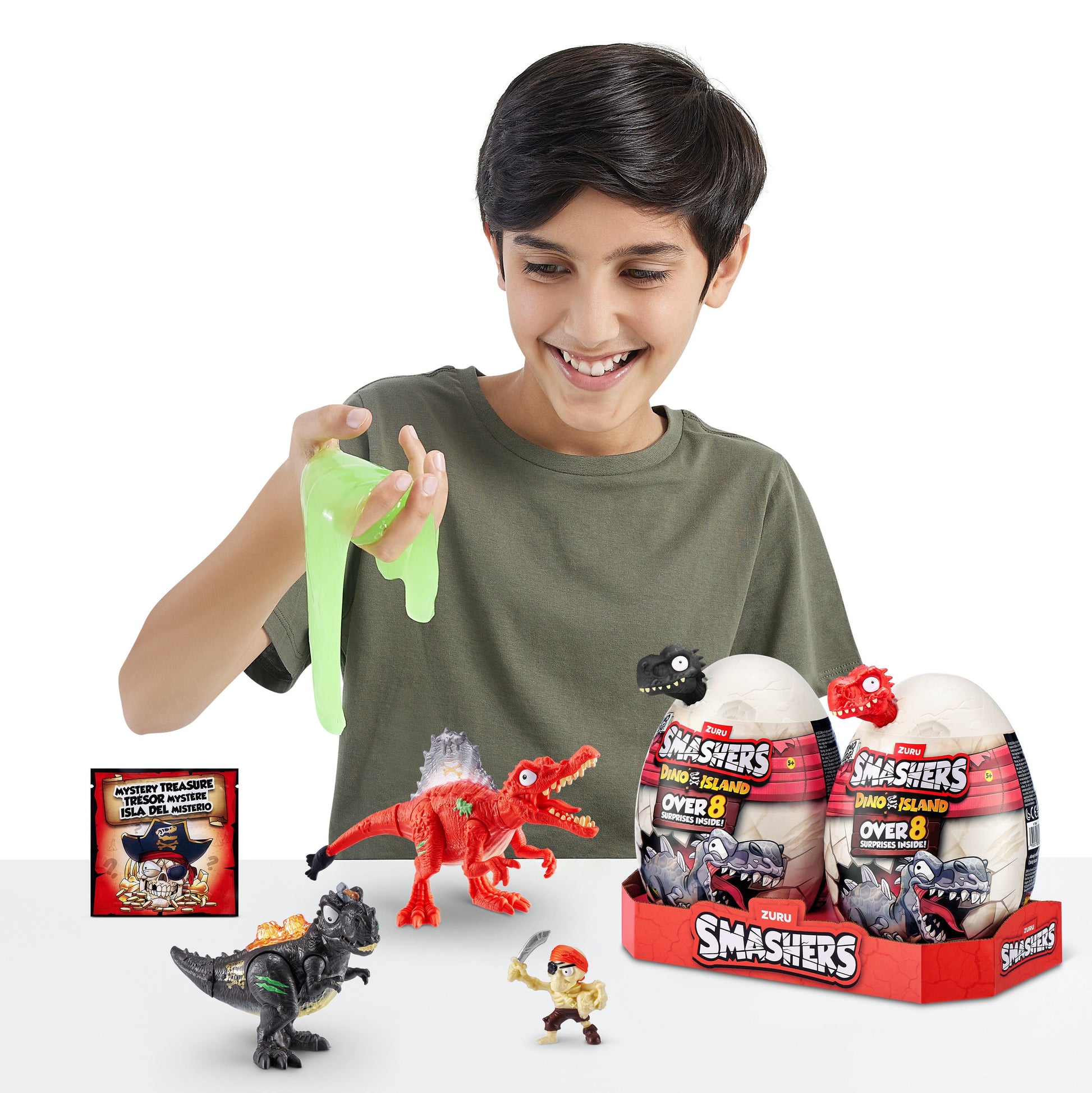 Smasher Mini Dino Island Egg Combo - 2 pack (S5)