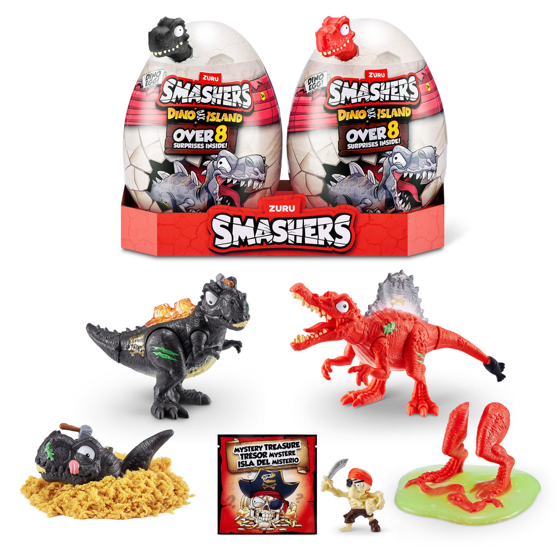 Smasher Mini Dino Island Egg Combo - 2 pack (S5)