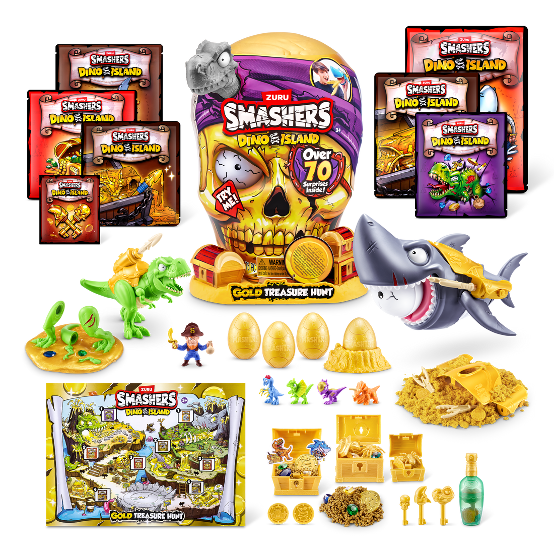 Smashers Gold Treasure Hunt