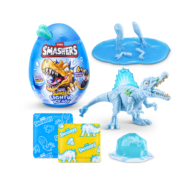 Smasher Dino Jurassic Lighth Up Ice Age