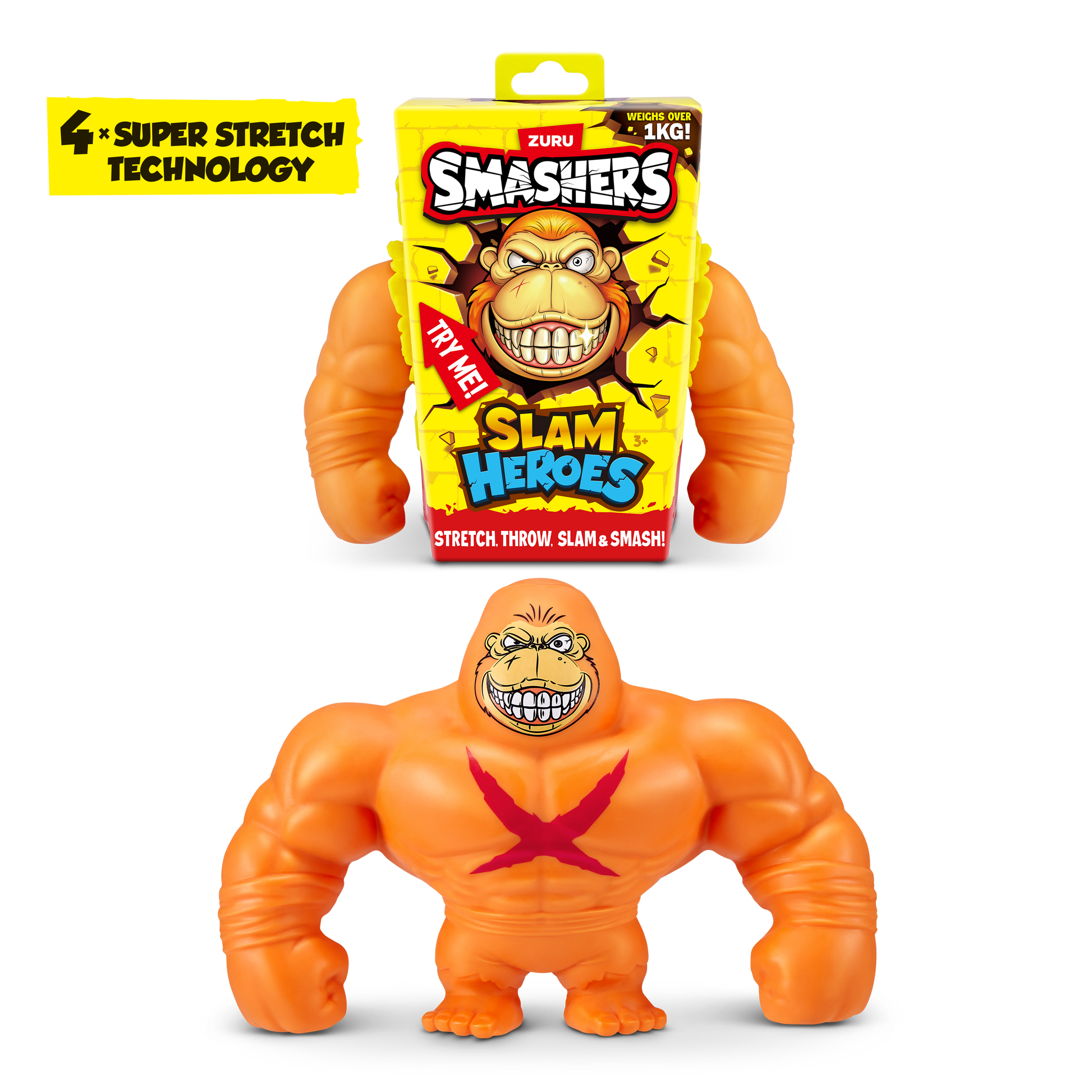 Smasher Splat Heroes 1 pack Slam Shark & Splatzilla (S1)