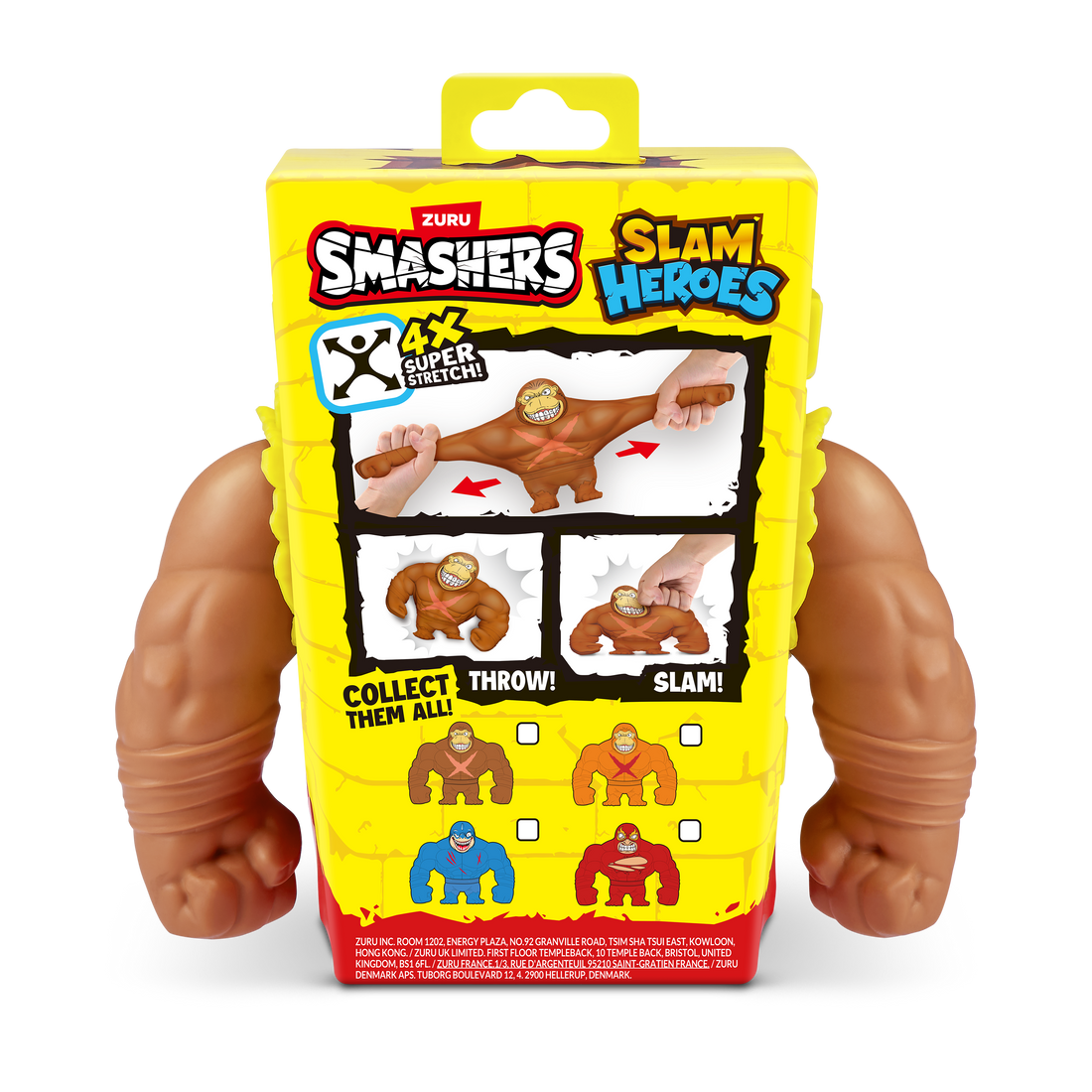 Smasher Splat Heroes 1 pack Slam Shark & Splatzilla (S1)