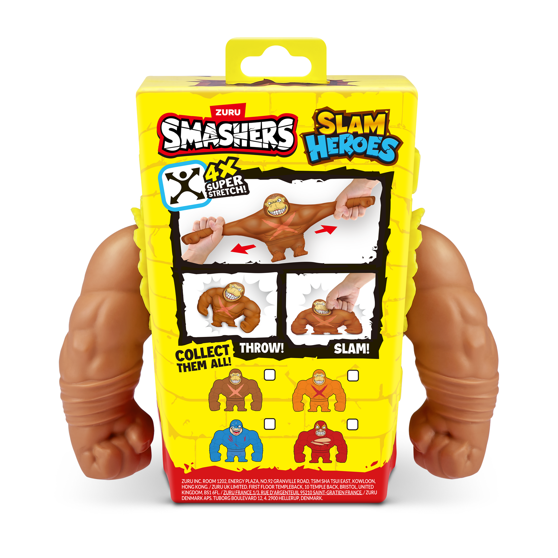 Smasher Splat Heroes 1 pack Slam Shark & Splatzilla (S1)