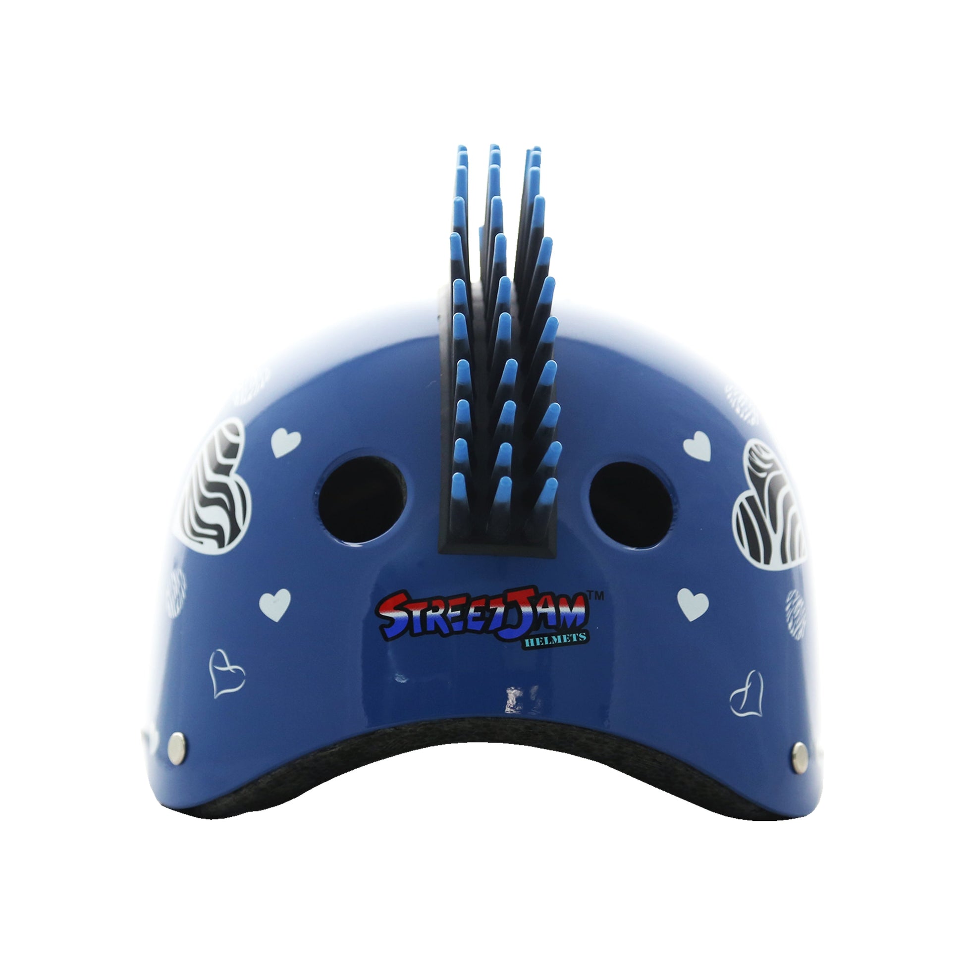 Street Jam Zebra Heart (Blue)