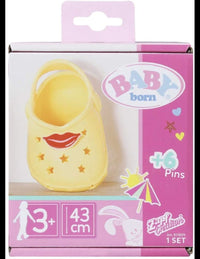 Baby Born Accessories Holiday Shoes with Pins 43cm