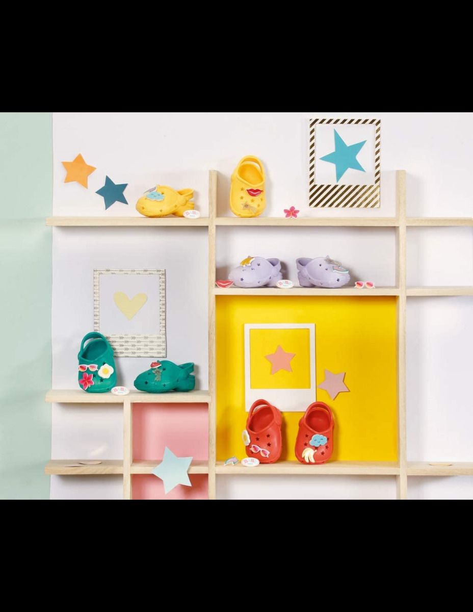 Baby Born Accessories Holiday Shoes with Pins 43cm