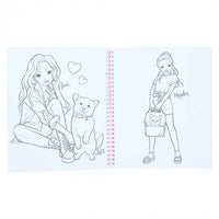 TOPModel Corgi Colouring Book