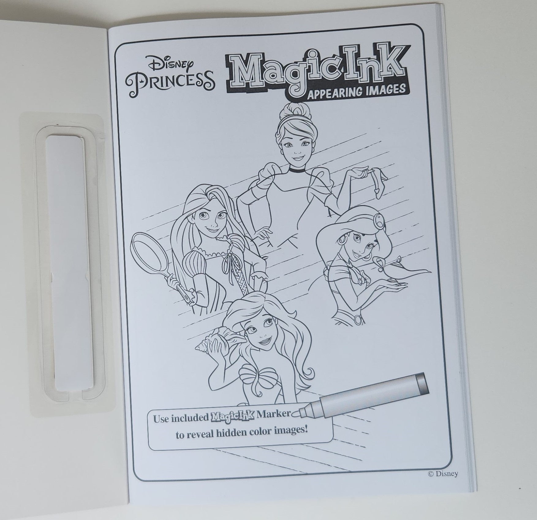 Disney Princess Magic Ink Book | Magic Markers - 2