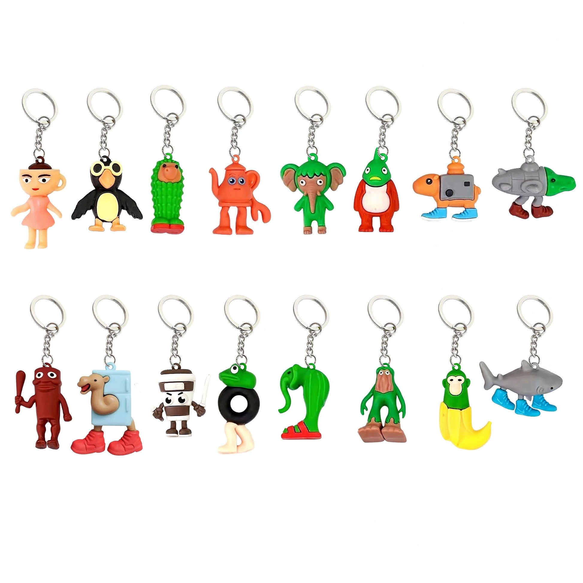 Universal Brainrot 3D Keychain