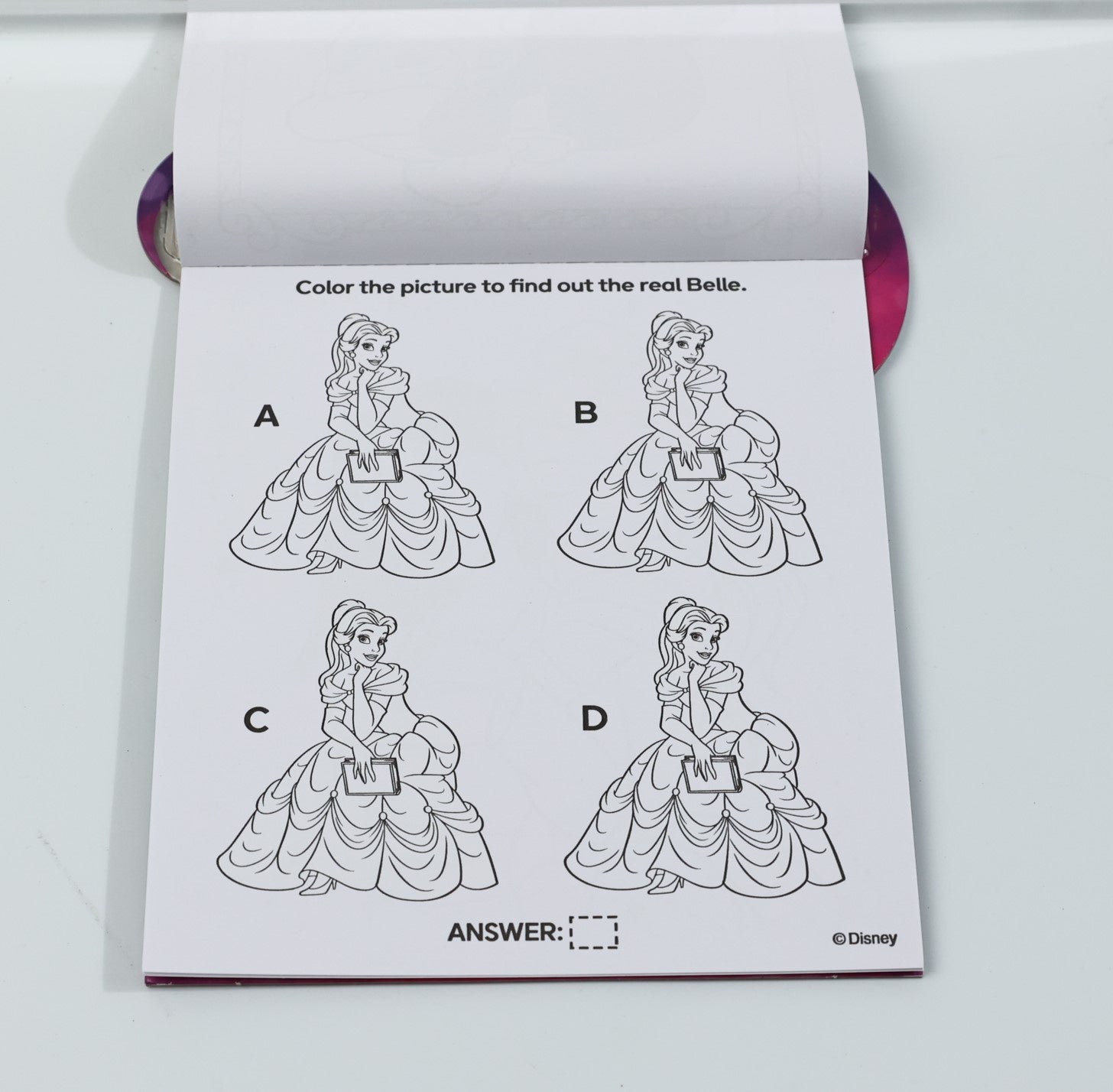 Princess Magic Ink Book